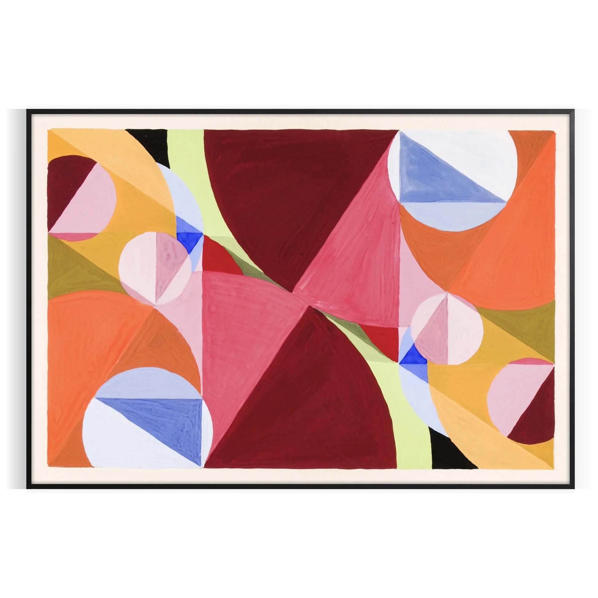 vibrant popular art eye poster warm shades orange brown touch creativity space unique wall excellent gift occasion style available