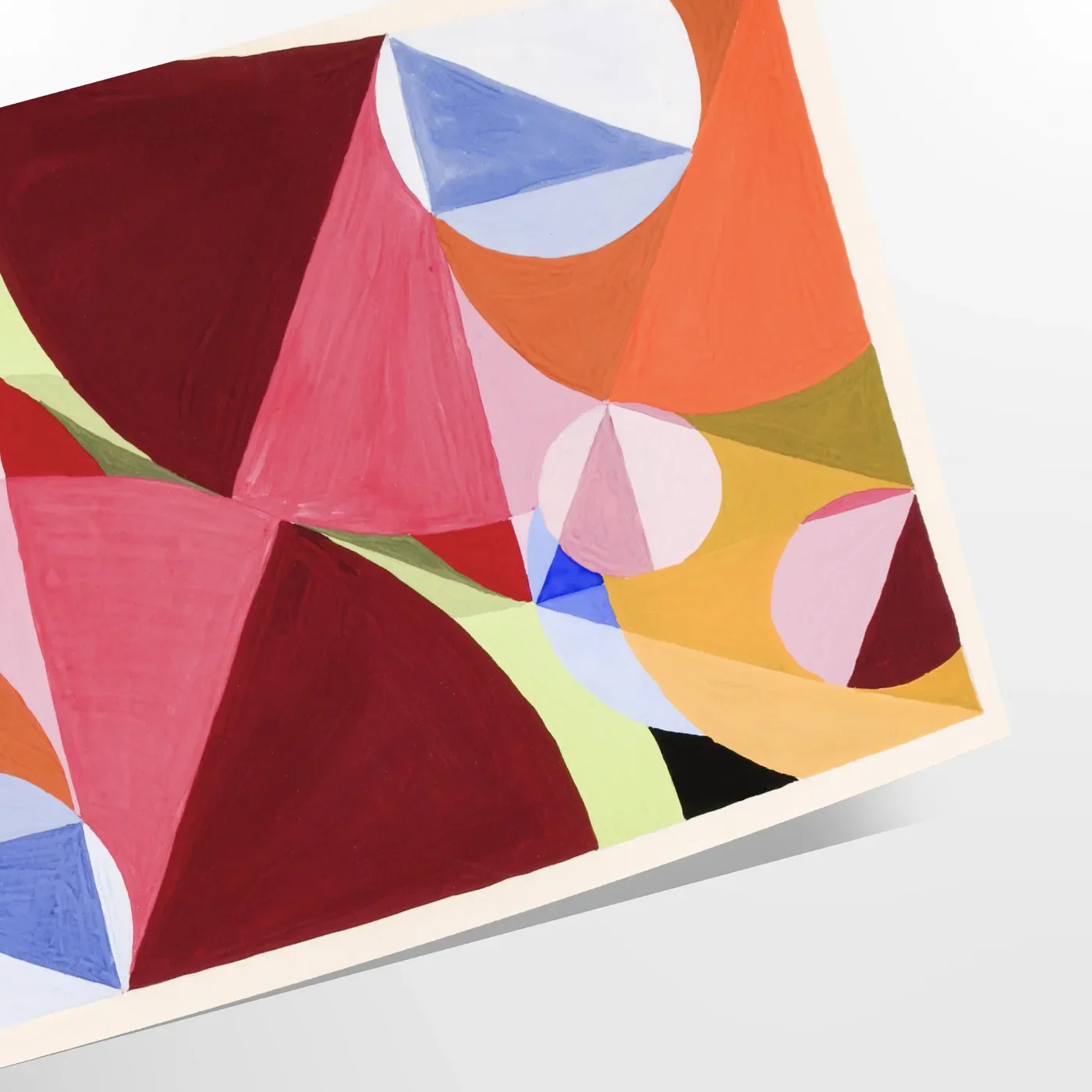 vibrant popular art eye poster warm shades orange brown touch creativity space unique wall excellent gift occasion style available