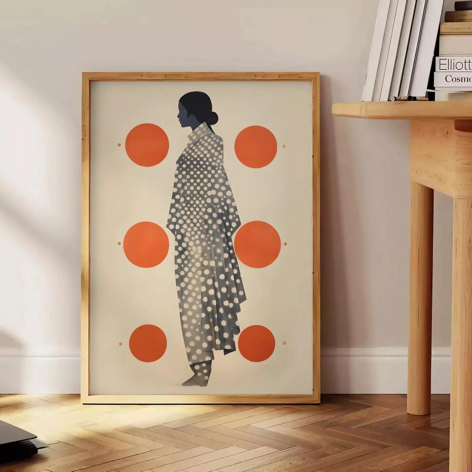 popular poster stylish gray vibrant orange striking piece wall art gift artwork modern touch space decor today sizes A4 cm A0