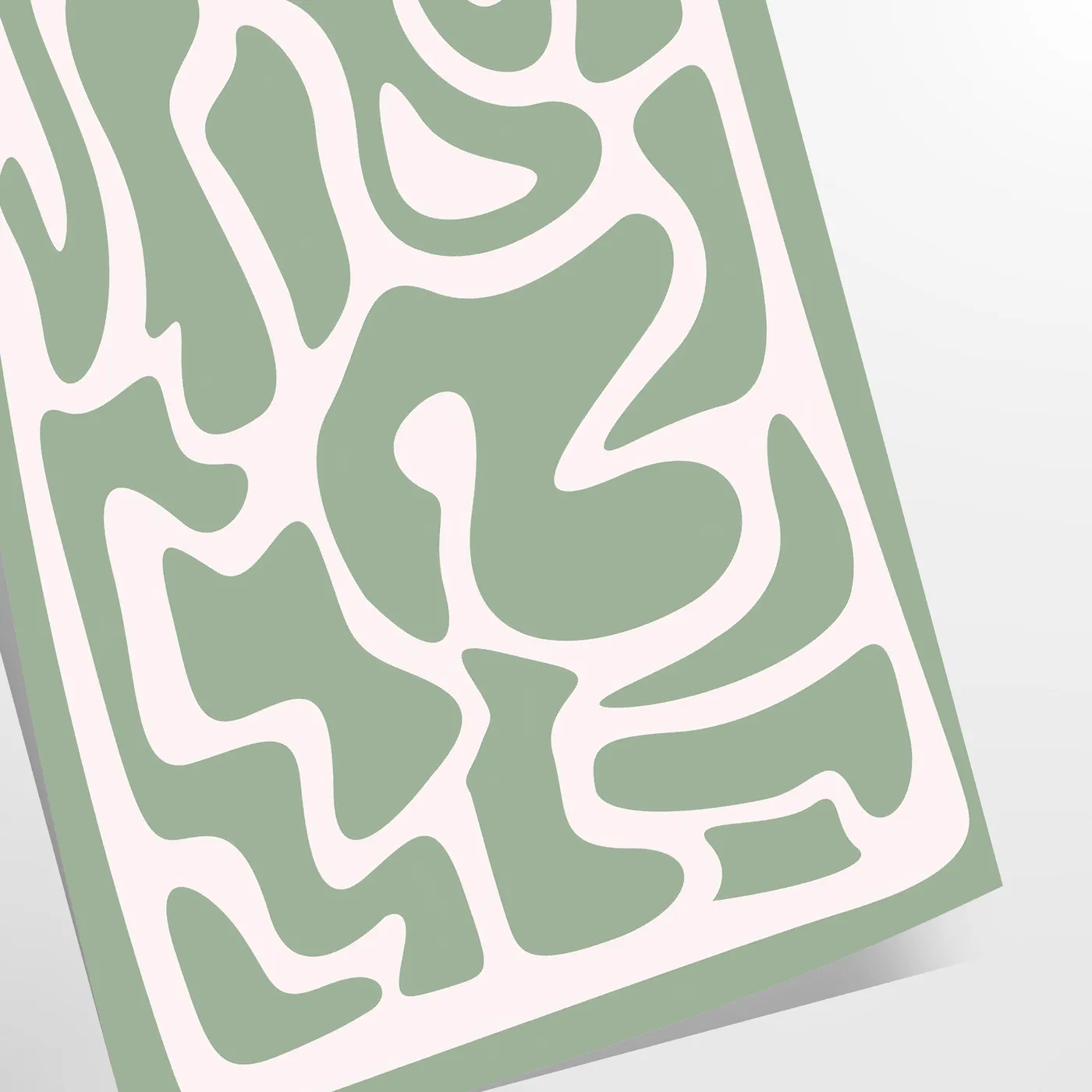 perfect blend style trend vibrant green blue poster eye wall art ideal gift pop color space decor captivating print available unframed options