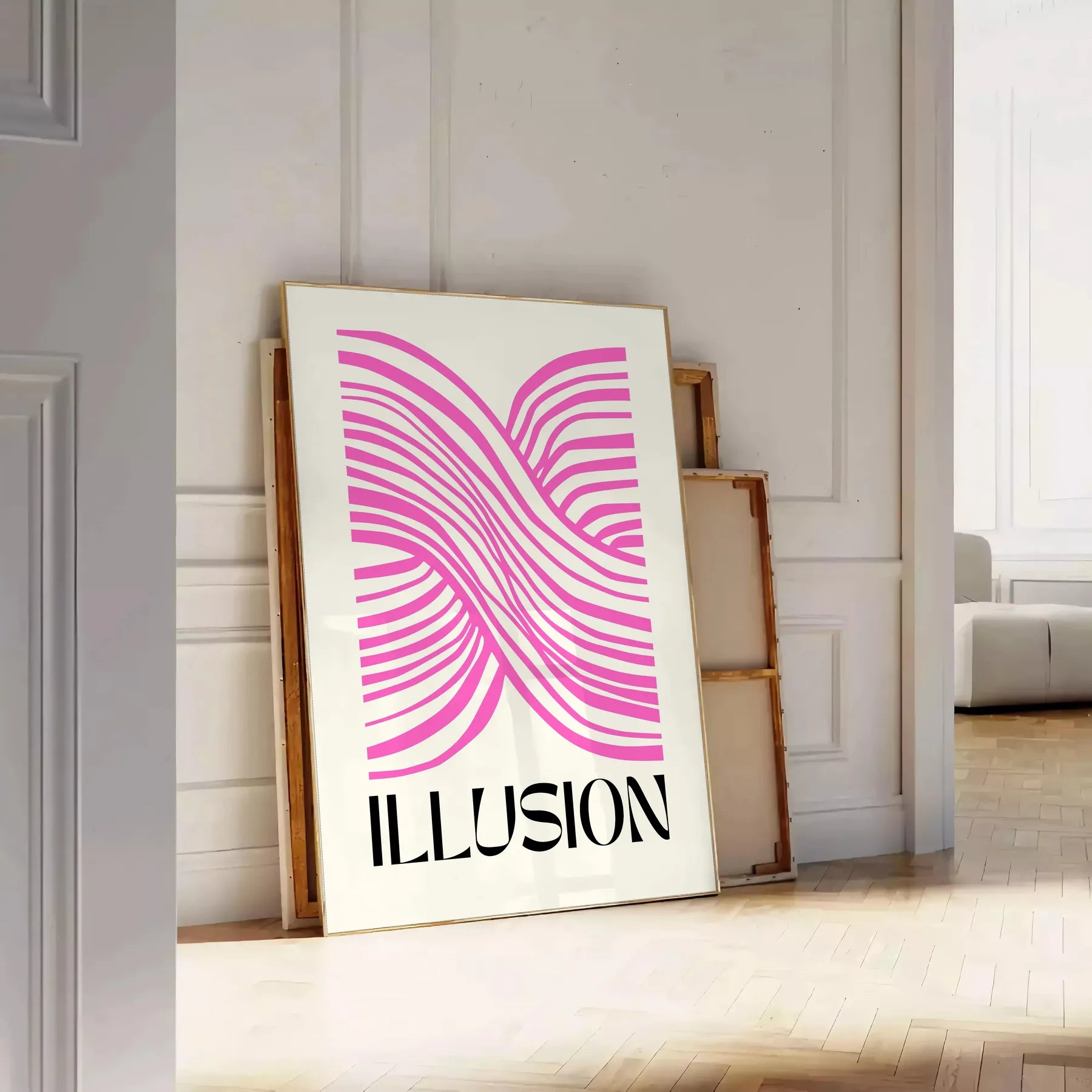 space retro psycho poster gray black hues captivating wall art piece bold statement perfect gift unique artwork decor stunning print frame standalone